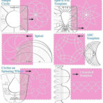 Rl 06 Template Sampler Set For Domestic Sewing Machine 1 Set = 6Pcs  Quilting B21 Intended For Rl 06 Sampler Set Template