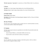 Sales Agreement Template | Free Pdf And Sample | Lawdistrict Inside Sales Agreement Sample Template