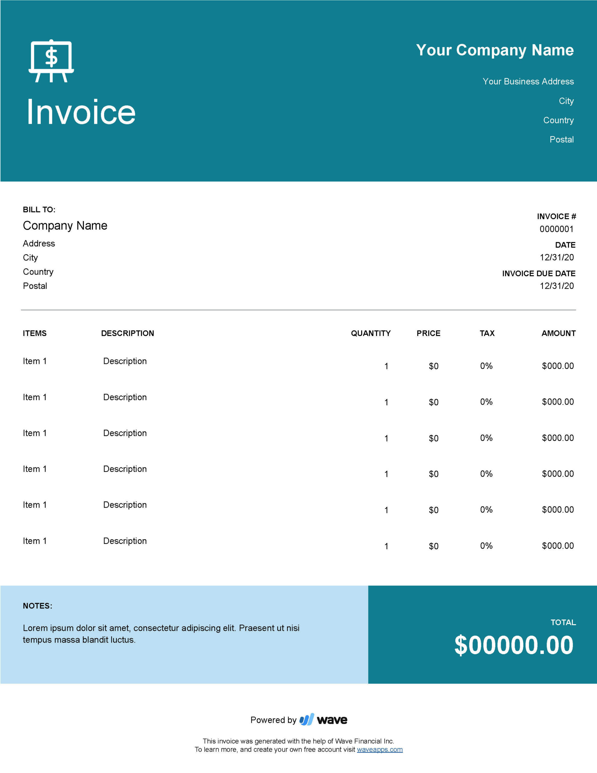 Sales Invoice Template - Free Download pertaining to Sales Invoice Template Sample