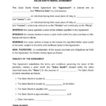 Salon Booth Rental Agreement Template | Pdf | Lawrina Inside Salon Booth Rental Agreement Sample Template