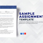 Sample Assignment Template In Word, Google Docs, Pdf   Download Throughout Assignment Sample Template