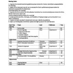 Sample Board Meeting Agenda | Aisa | Association Of International With Board Meeting Agenda Template Sample