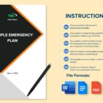 Sample Emergency Action Plan Templates In Word, Pdf, Google Docs Intended For Emergency Action Plan Template Sample