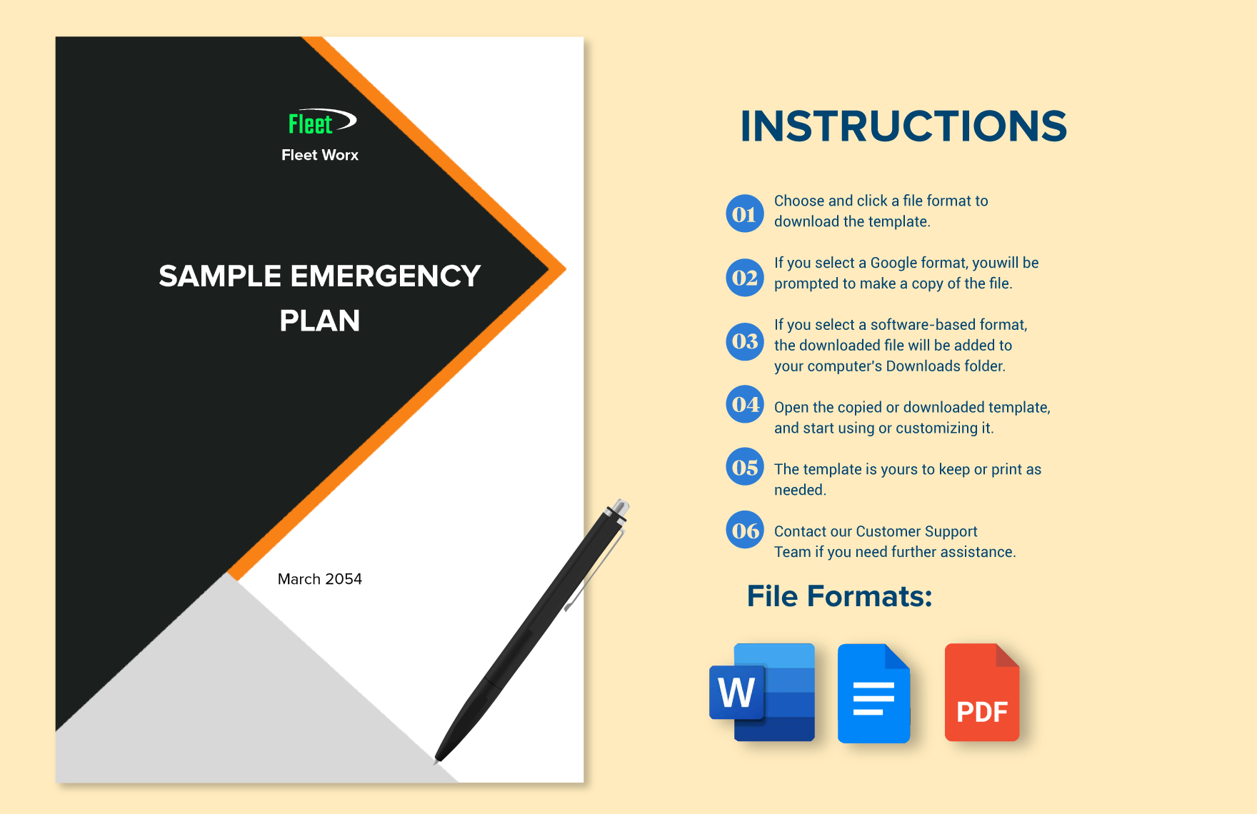 Sample Emergency Action Plan Templates In Word, Pdf, Google Docs intended for Emergency Action Plan Template Sample