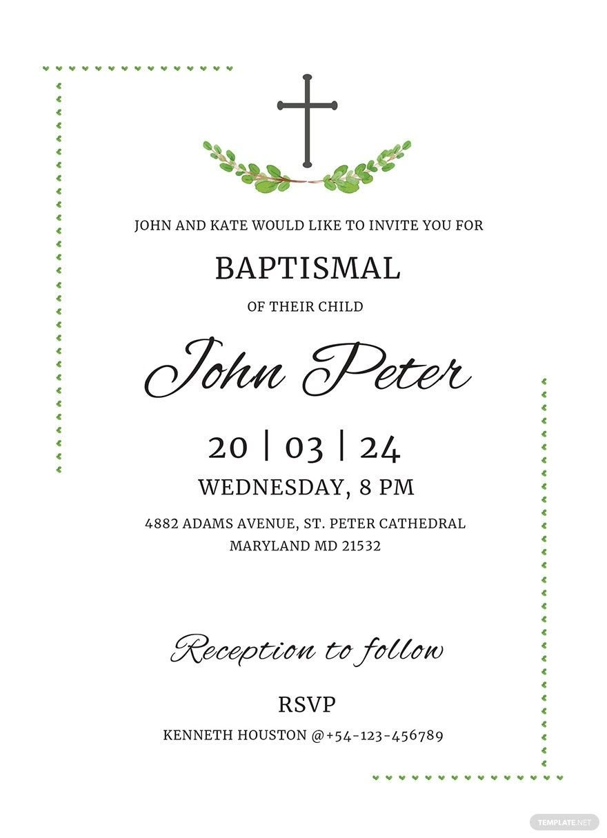 Sample Invitation Templates In Word - Download | Template in Invitation Template Sample