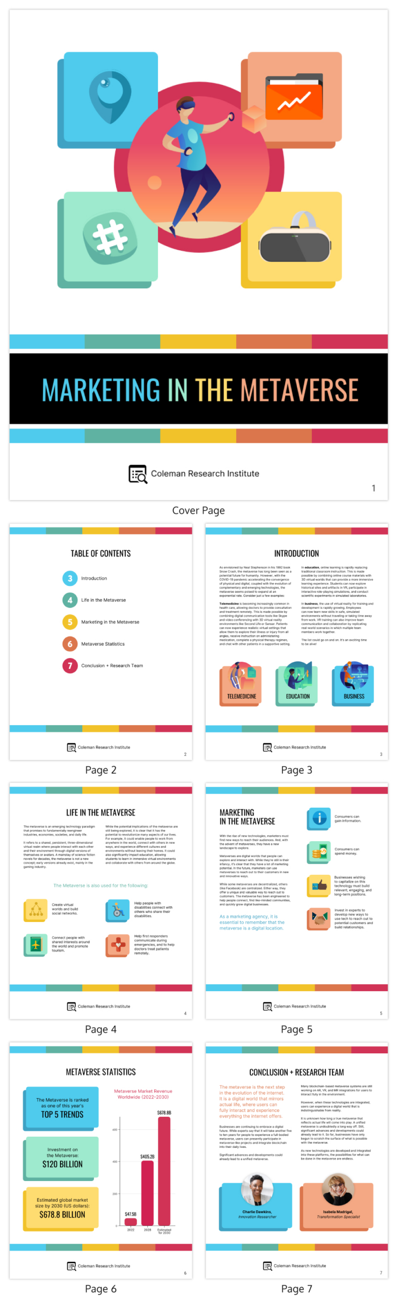 Sample Market Research Survey Report Template - Venngage throughout Marketing Report Sample Template