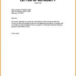 Sample Of Authorization Letter Examples Template In Pdf Pertaining To Authorization Sample Template