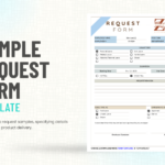 Sample Request Form Template In Excel, Google Sheets   Download Inside Form Template Sample