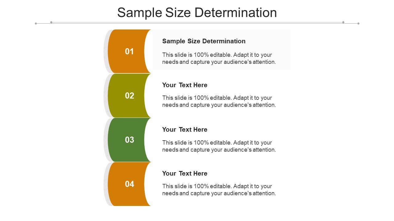 Sample Size Determination Ppt Powerpoint Presentation Outline with regard to Presentation Outline Template Sample