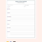 Sample Weekly Activity Report Template In Google Docs, Word, Pages Throughout Sample Activity Report Template