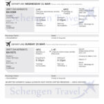 Samples   Flight Reservation For Visa Without Buying Actual Ticket Throughout Flight Itinerary Template Sample