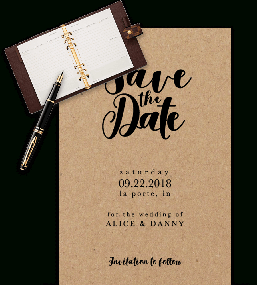 Save The Date Templates For Word [100% Free Download] regarding Free Save The Date Sample Templates
