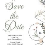 Save The Date Templates In Google Docs   Free Download | Template In Free Save The Date Sample Templates