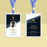 School Id Card Templates In Illustrator, Vector, Image   Free For Student Id Card Template Sample