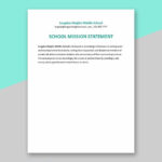 School Mission Statement Sample Template In Word, Google Docs Inside Mission Statement Template Samples