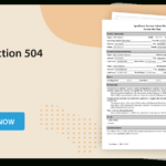 Section 504 Plan (Free Download) | Spedtrack Regarding 504 Plan Sample Template