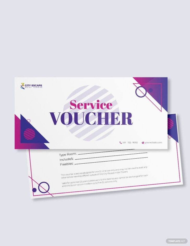 Hotel Voucher Sample Template