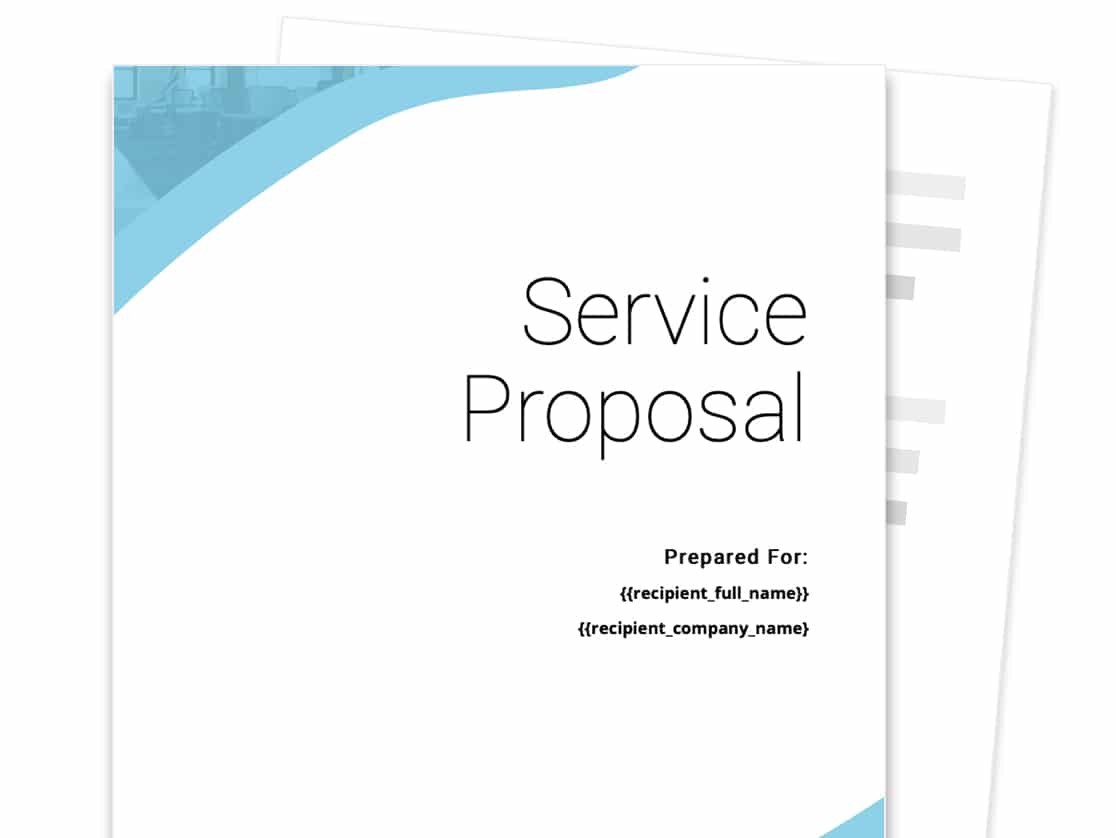 Service Proposal Template - [Free Sample] | Proposable in It Proposal Sample Template