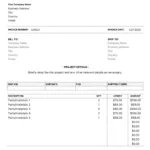 Shipping Invoice Template   Coefficient Intended For Shipping Invoice Template Sample