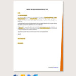 Short Notice Resignation Letter In Pages, Outlook, Pdf, Word Regarding 1 Month Notice Resignation Letter Sample Template