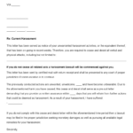 Signsimpli: Harassment Cease And Desist Letter Throughout Cease And Desist Letter Template Sample For Harassment