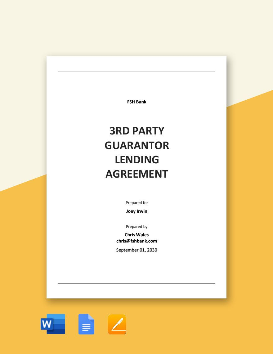 Simple Grant Agreement Template In Word, Google Docs, Pages intended for Grant Agreement Sample Template