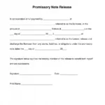 Simple Promissory Note Template [Free Download] | Fill Throughout Promissory Note Template Sample