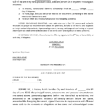 Special Power Of Attorney | Sample Template | Free Download Within Special Power Of Attorney Sample Template