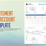 Statement Of Account Template In Google Sheets, Ms Excel Within Statement Of Account Sample Template