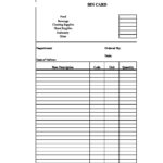 Store Bin Card – Bh First Consulting For Bin Card Sample Template