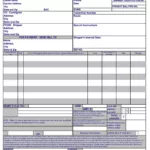 Straight Bill Of Lading Form ≡ Fill Out Printable Bol Short Form Regarding Bill Of Lading Sample Template