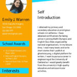 Student Self Introduction Template In Jpg   Download | Template Intended For Self Introduction Template Sample