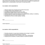 Student Teacher Contract Template: Fill Out & Sign Online | Dochub Within Teacher Contract Sample Template