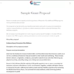 Successful Grant Proposal Examples: The Ultimate List For 2024 Pertaining To Grant Writing Sample Templates