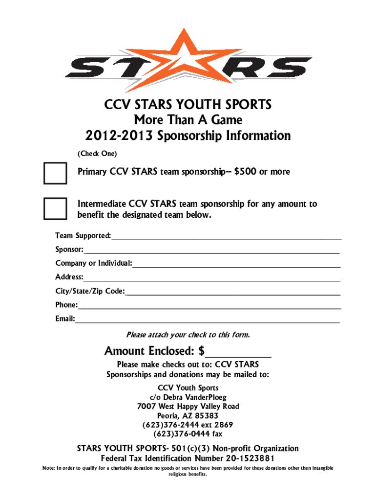 Team Sponsorship Form: Fill Out &amp;amp; Sign Online | Dochub with regard to Sponsorship Form Sample Template