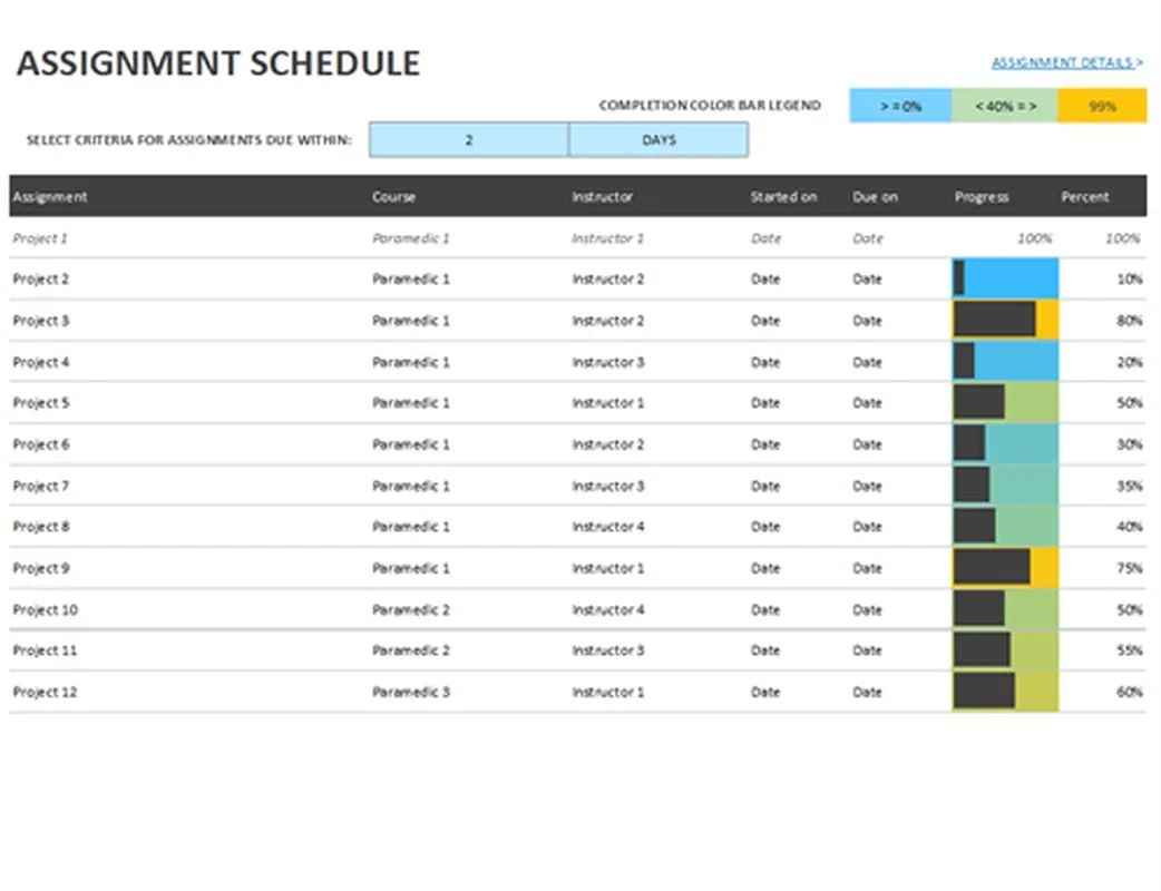 Templates For College And University Assignments | Microsoft Create with Assignment Sample Template