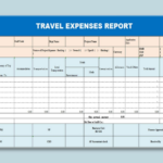 Ten Best Travel Budget Template Excel Free Spreadsheet | Wps Throughout Sample Travel Budget Template