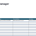 Test Case Template For Excel (Free Download) Intended For Test Case Sample Template