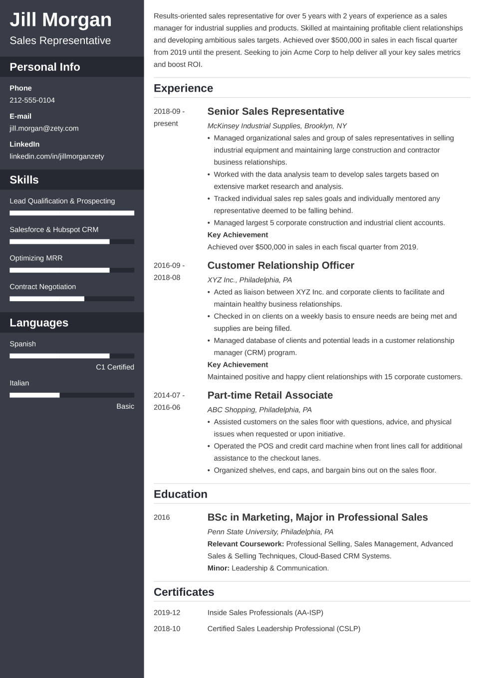 The Best Cv Templates To Download In 2024 for Cv Samples And Templates