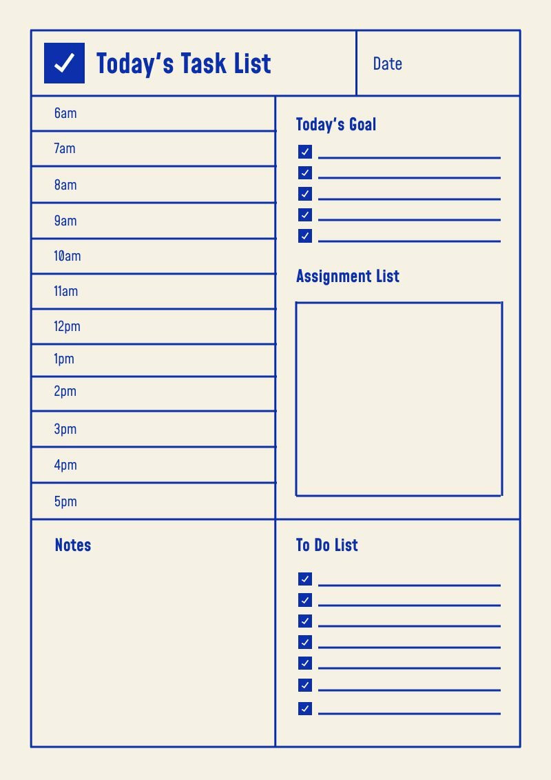 The Ultimate Daily Checklist Templates - Piktochart in Free Checklist Sample Templates