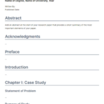 Thesis Template | Bit.ai With Regard To Thesis Sample Template