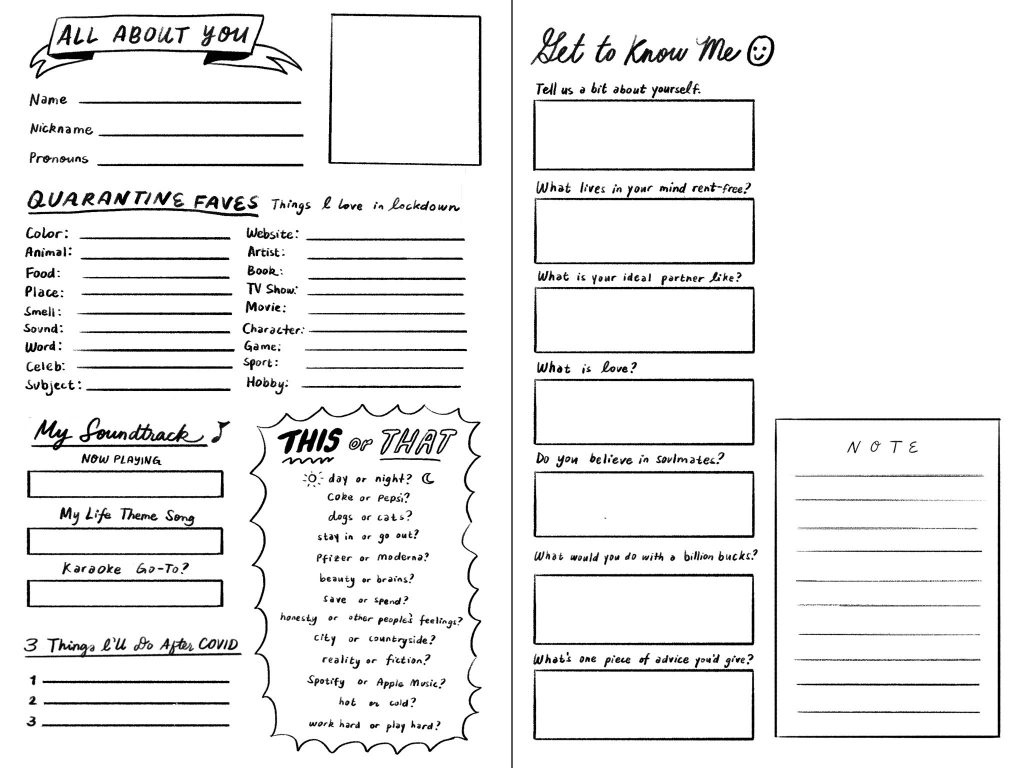 This Covid-Themed Slam Book Is Brimming With Bestie Vibes - Freebiemnl regarding Slam Book Sample Template