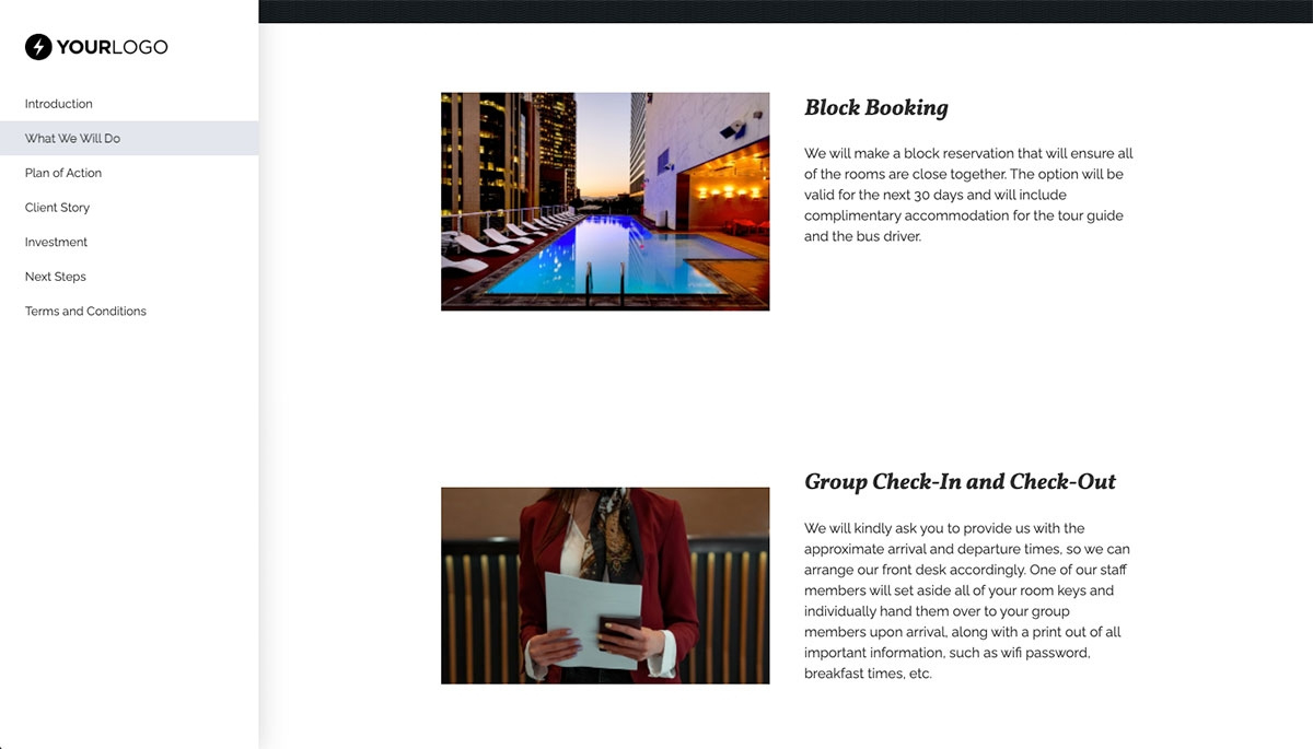 This [Free] Hotel Groups Proposal Template Won $168M Of Business with Hotel Rfp Sample Template