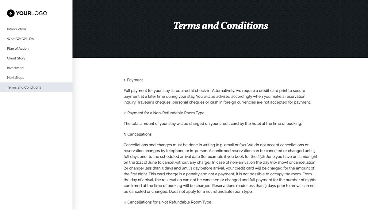 This [Free] Hotel Groups Proposal Template Won $168M Of Business with regard to Hotel RFP Sample Template