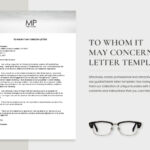 To Whom It May Concern Letter Template In Word, Pdf, Google Docs Inside To Whom It May Concern Letter Template Sample