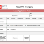 Top 10 Best Leave Application Template Excel Free | Wps Office Academy In Leave Form Sample Template