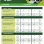 Training Evaluation Form   Piktochart Throughout Training Evaluation Sample Template