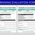 Training Evaluation Form Template Hr Training Feedback Editable Ms Pertaining To Training Evaluation Sample Template