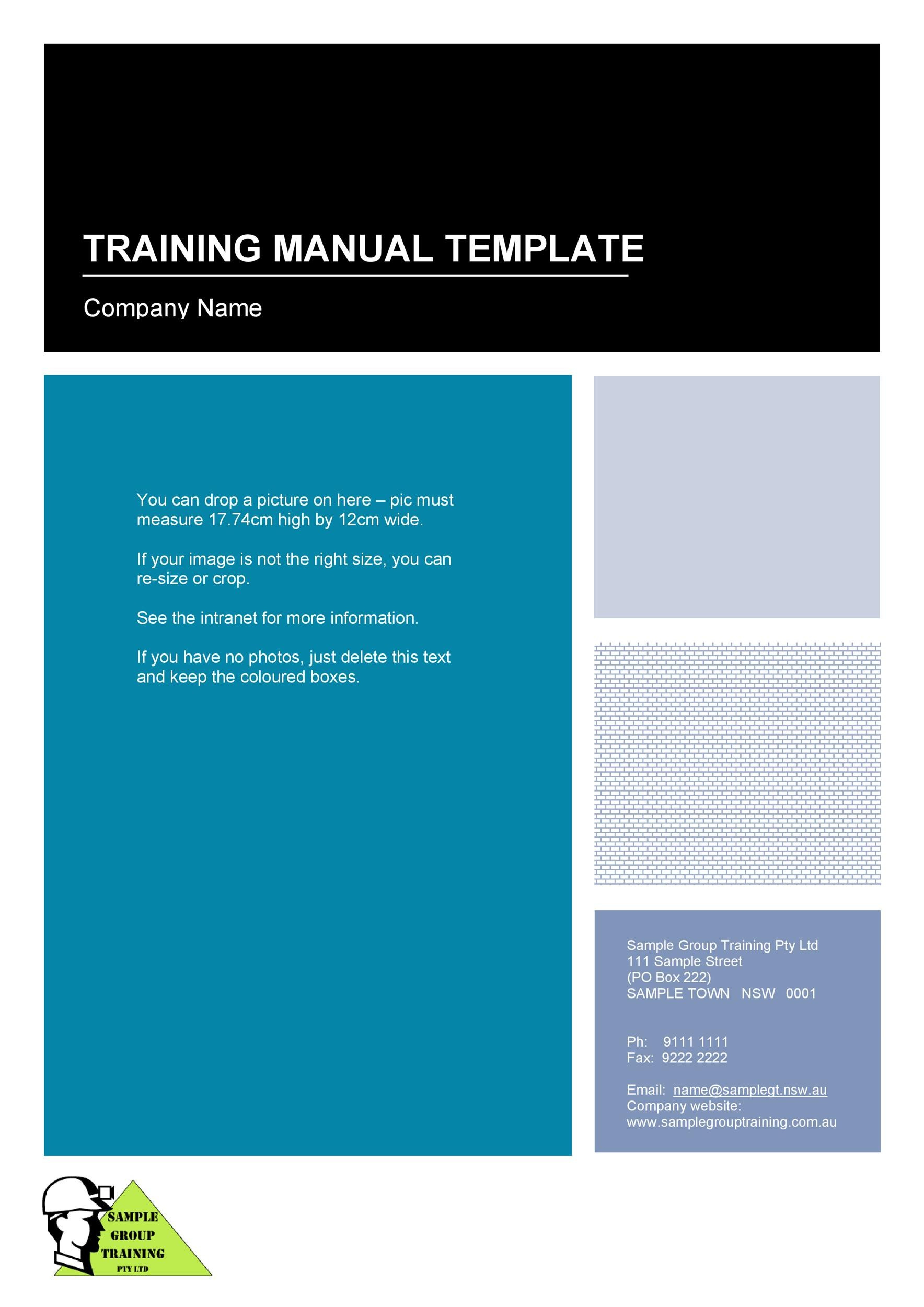 Training Manual - 40+ Free Templates &amp;amp; Examples In Ms Word inside Training Module Sample Templates