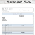 Transmittal Form, Project Management   Etsy Pertaining To Transmittal Form Sample Template